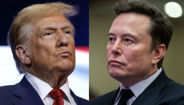 Donald Trump and Elon Musk DIPTYCH COMBO