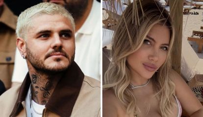 Mauro Icardi y Wanda Nara