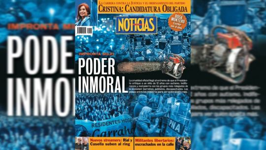 Impronta Milei: poder inmoral