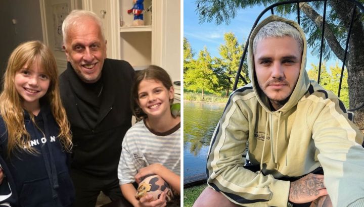 Andrés Nara reveló la frase que Mauro Icardi le dijo a una de sus hijas y le provocó un gran malestar