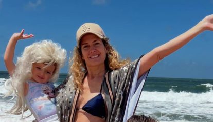 Isabel Macedo y su hija Julia