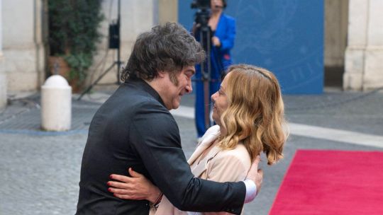 Giorgia Meloni, Javier Milei