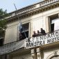 Grabois ocupó el edificio del disuelto Instituto Juan Domingo Perón y fue detenido por la policía