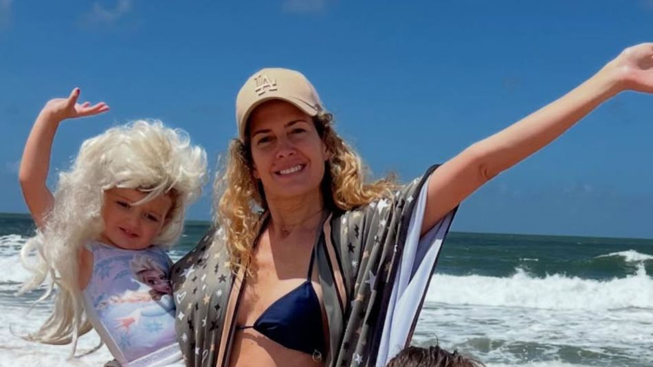 Isabel Macedo y su hija Julia