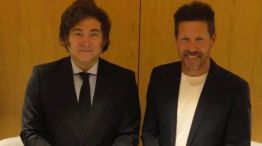 Milei y el Cholo Simeone