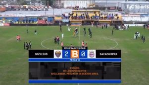 Dock Sud vs Sacachispas