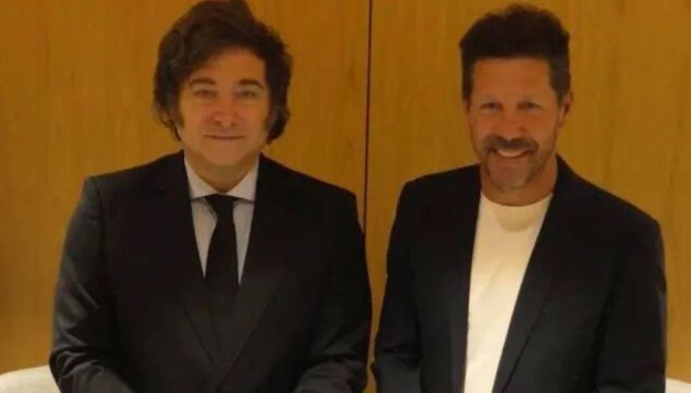 Milei y el Cholo Simeone