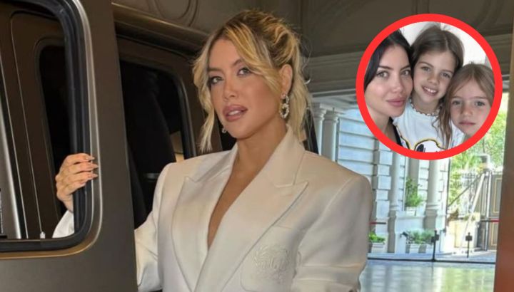 Las hijas de Wanda Nara la sorprendieron en su vuelta a Argentina: "Bienvenida mamá"