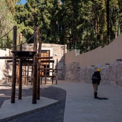 Se trata del lugar donde estaban las jirafas del Ecoparque. 