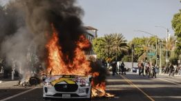 Continúan las protestas en Los Ángeles contra la política migratoria de Donald Trump