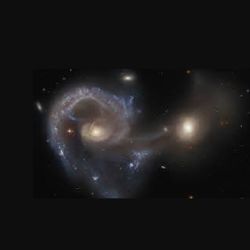 Los halos de gas que rodean a la Vía Láctea y a la galaxia de Andrómeda ya comienzan a superponerse