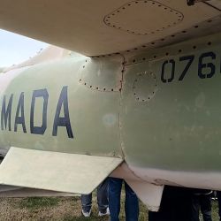 Owen Crippa y el regreso del avión 4-A-115 que combatió en Malvinas.