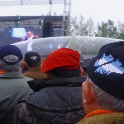 Owen Crippa y el regreso del avión 4-A-115 que combatió en Malvinas.