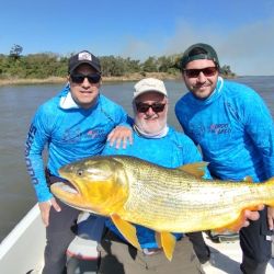 A la pesca actual se suma la chance de dos especies muy atrayentes para los pescadores de la zona como los moncholos laguneros y el amarillo.