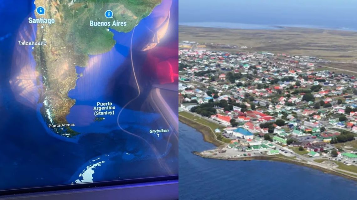 British Airways Desata la Polémica: Muestra 'Puerto Argentino' en Mapas de los Vuelos a las Islas Malvinas