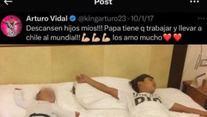 Arturo Vidal Tweet
