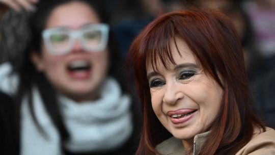 Former president Cristina Fernández de Kirchner 