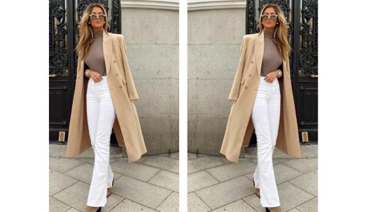 Jeans blancos en invierno: cómo llevar este clásico en la temporada menos esperada como una verdadera experta