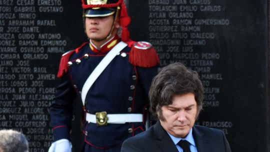 Milei homenaje Malvinas20250610