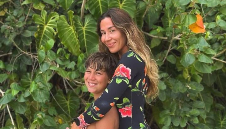 Momo, el hijo de Jimena Barón, debutó como actor junto a Marcos Ginocchio: el video