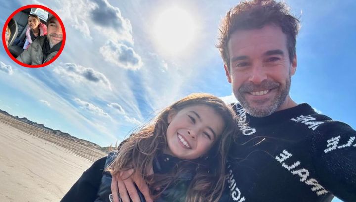 Así fue el reencuentro de Rufina y Nicolás Cabré tras el viaje de La China Suárez y Mauro Icardi a Turquía