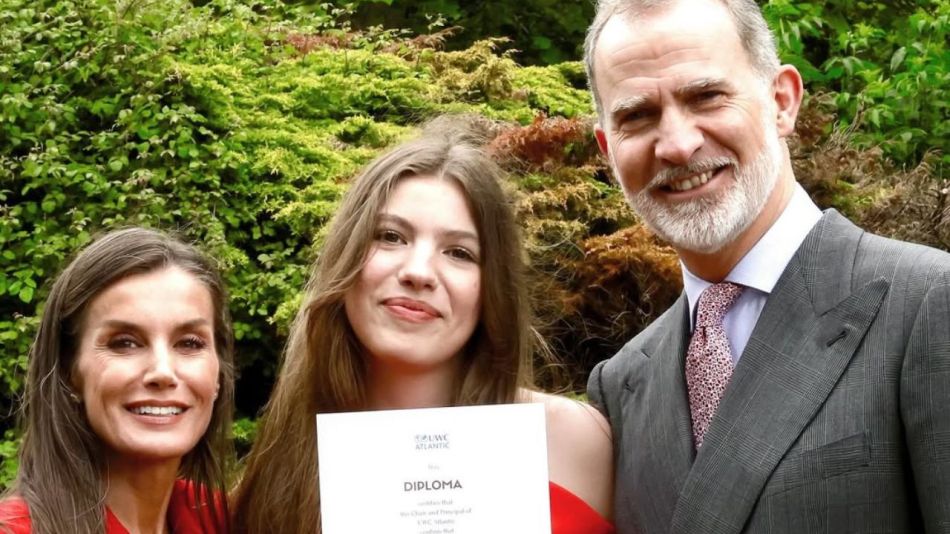 Letizia Ortiz, Infanta Sofía y Felipe VI 
