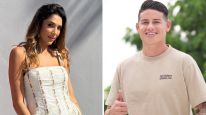 Daniela Ospina y James Rodríguez