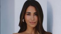 Antonela Roccuzzo marca estilo con los jeans wide leg tendencia de esta temporada