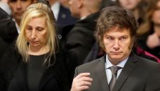 El presidente Javier Milei y la secretaria General de la Presidencia, Karina Milei