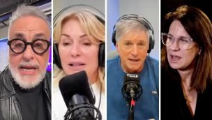 Jorge Rial, Yanina Latorre, Horacio Cabak y Nancy Duplaa