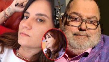 Bárbara Lanata, Jorge Lanata y Cristina Kirchner