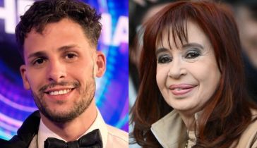 Joel Ojeda y Cristina Kirchner