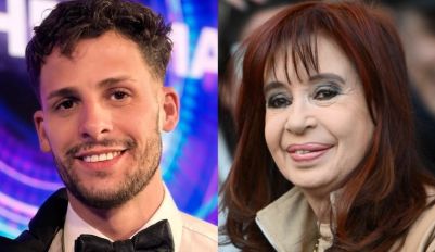 Joel Ojeda y Cristina Kirchner