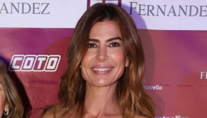 Total black y brillos: así fue el look de Juliana Awada en la gala de la Fundación Fernández