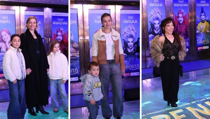 De Justina Bustos a Indiana Cubero y Noelia Pompa, todos los looks para el estreno de La Sirenita
