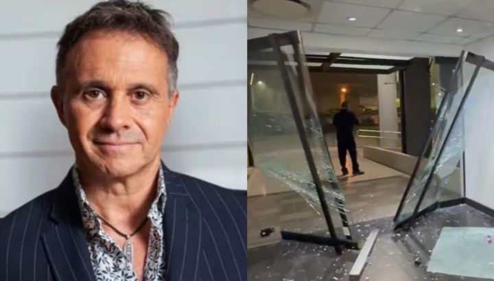 La indignación de Sergio Lapegüe por los destrozos en Artear tras la condena a Cristina Kirchner: "Son inútiles, mediocres y violentos"