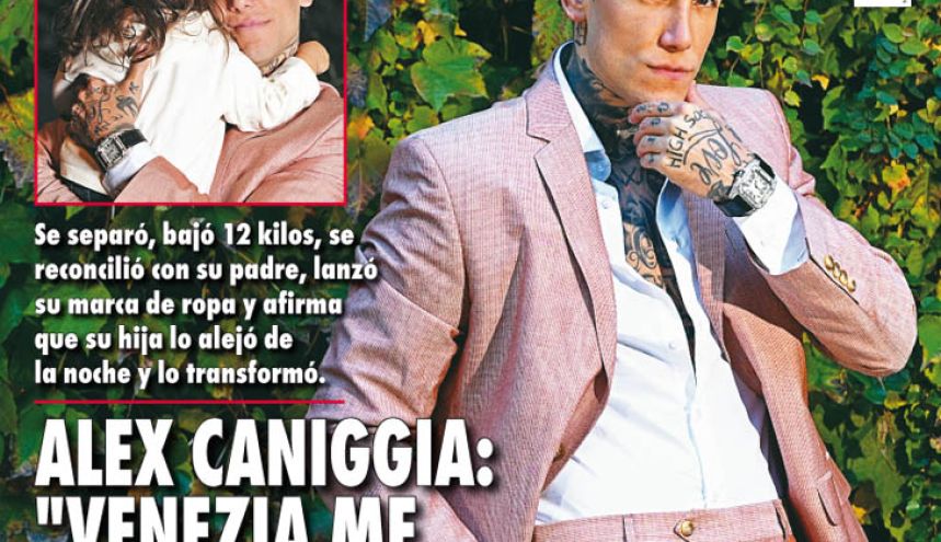 Alex Caniggia:"Venezia me cambió la vida"