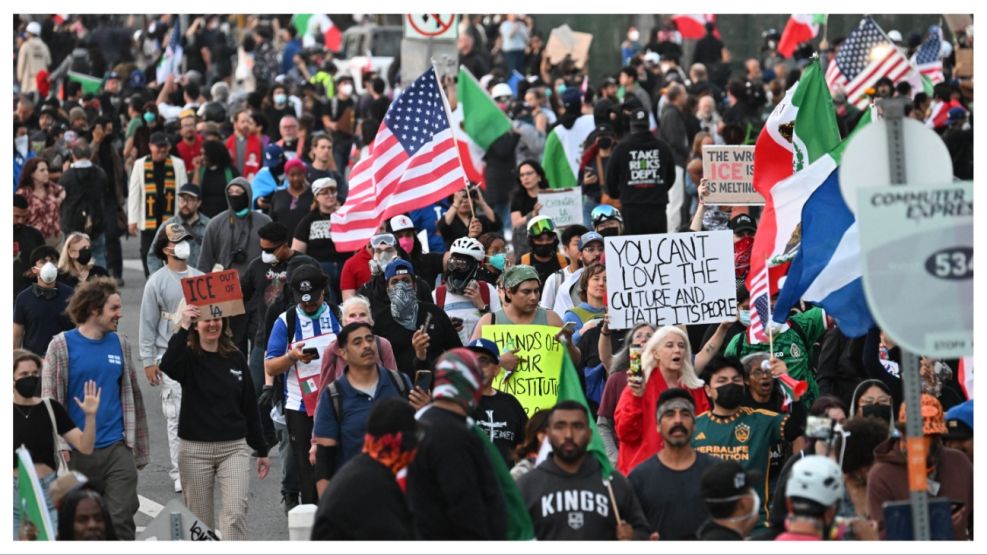 Protesta en Nueva York conta el ICE
