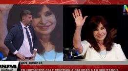 Diego Moranzoni y Cristina Fernández de Kirchner 