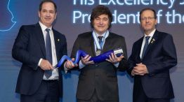 Milei recibió el Premio Génesis20250612