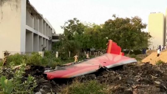 Tragedia aérea en India