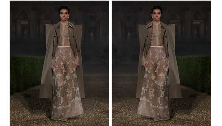 Dior avisa: las transparencias serán tendencia en 2026