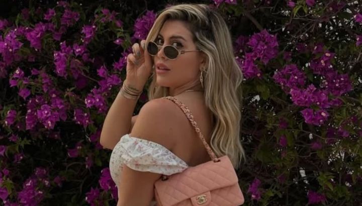 Al estilo bad bitch: Wanda Nara mostró la combinación ideal para "cortar" un look total black