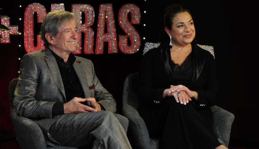 Claribel Medina y Pablo Alarcón en +Caras