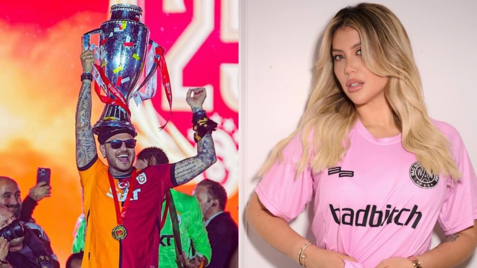 Mauro Icardi y Wanda Nara