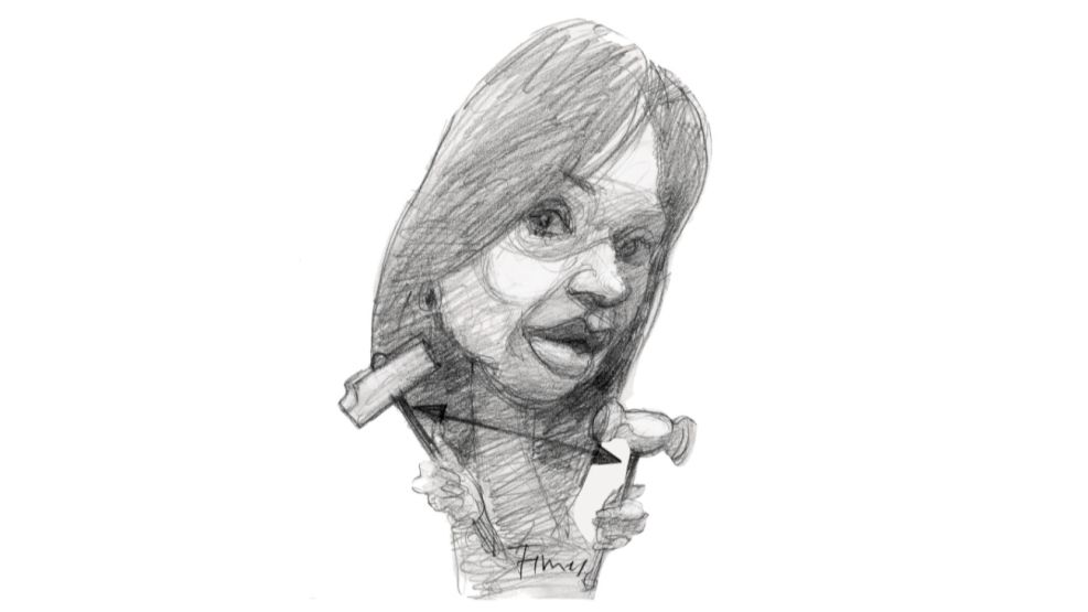 Cristina Fernández de Kirchner, por Pablo Temes