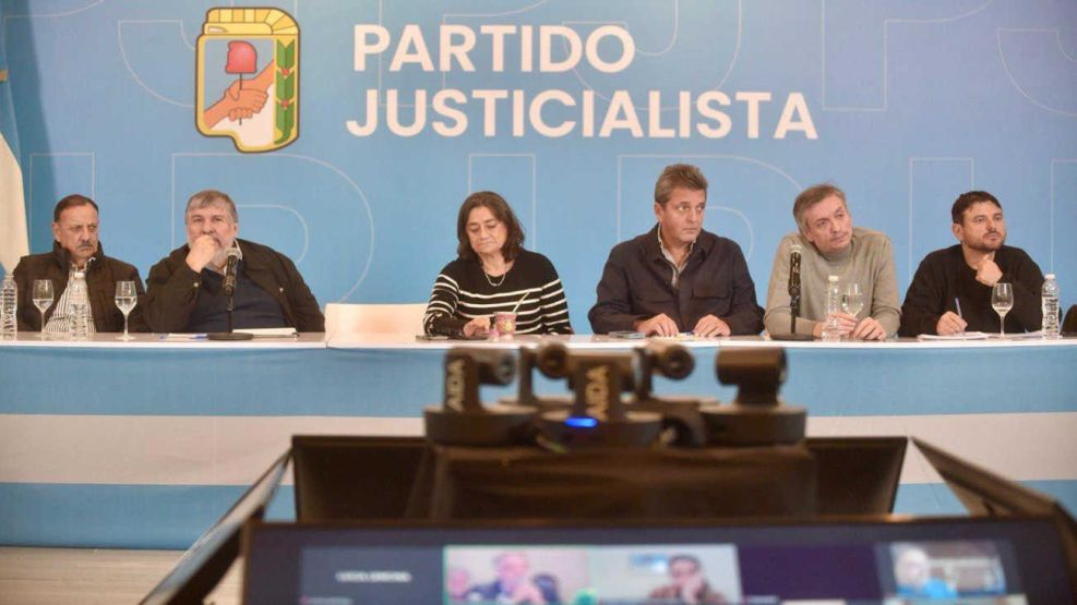 Reunión en el Partido Justicialista 20250612