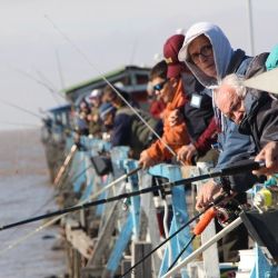 Junio arrancó con escasas lluvias pero con frío y malas condiciones en el mar. Ambas situaciones afectaron el pique. 