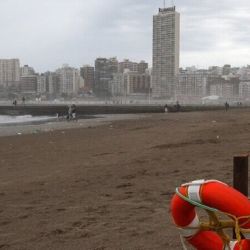 El mal tiempo también afectará a Mar del Plata.