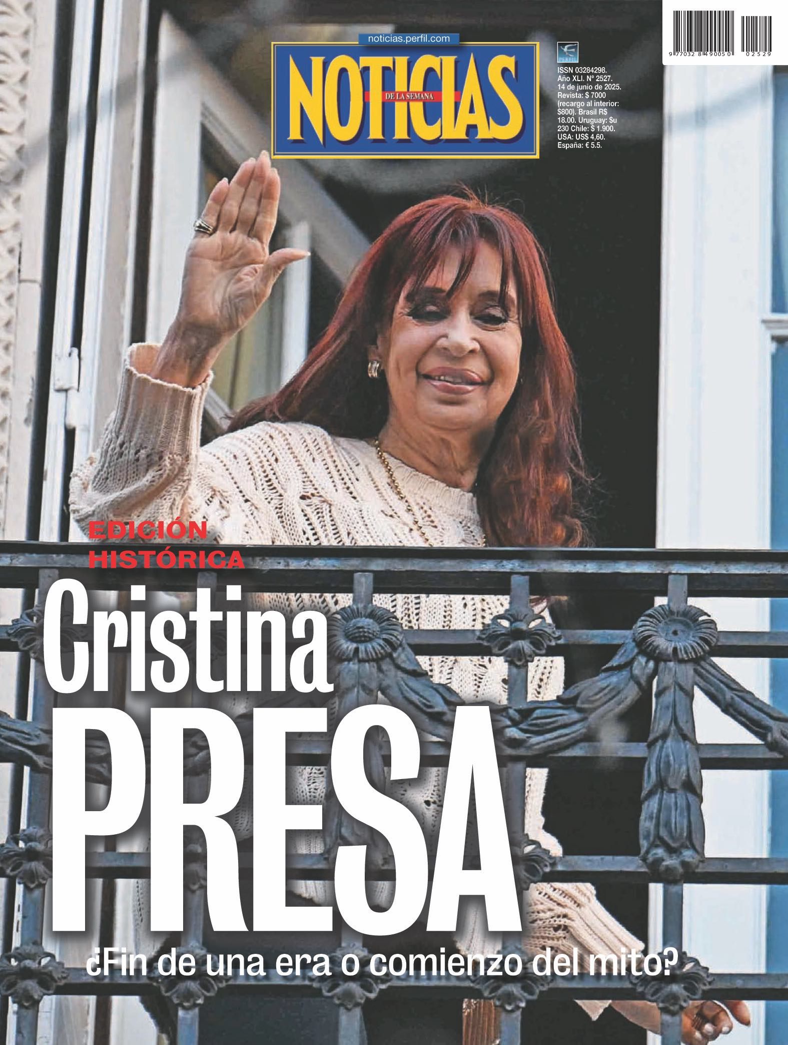Tapa de Noticias